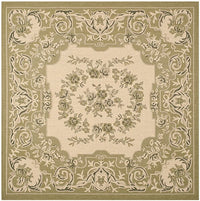 Safavieh Courtyard Cy7208-14A5 Cream / Green Area Rug