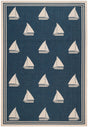 Safavieh Courtyard Cy7422-258A22 Navy / Beige Coastal Area Rug