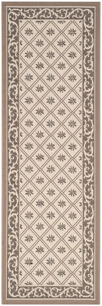 Safavieh Courtyard Cy7427-079A5 Beige / Dark Beig Area Rug