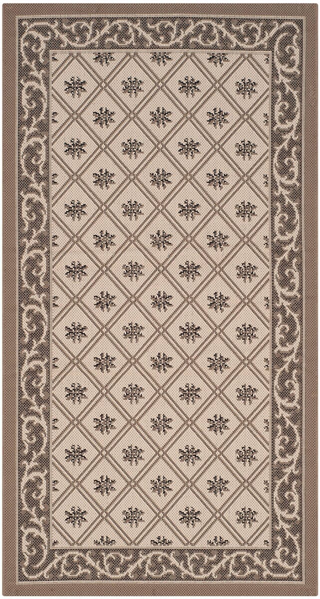 Safavieh Courtyard Cy7427-079A5 Beige / Dark Beig Area Rug