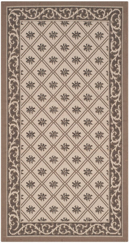 Safavieh Courtyard Cy7427-079A5 Beige / Dark Beig Area Rug