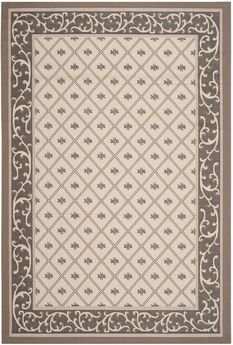 Safavieh Courtyard Cy7427-079A5 Beige / Dark Beig Area Rug