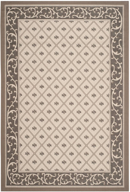 Safavieh Courtyard Cy7427-079A5 Beige / Dark Beig Area Rug