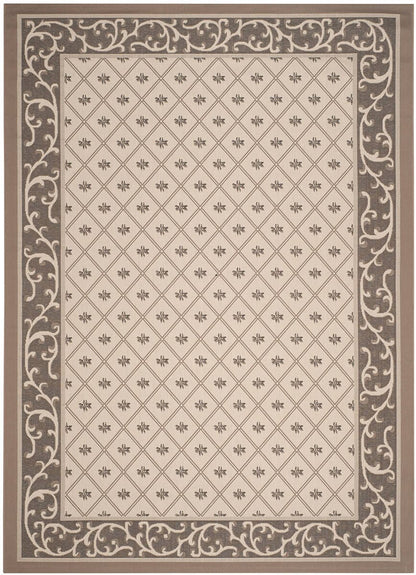 Safavieh Courtyard Cy7427-079A5 Beige / Dark Beig Area Rug