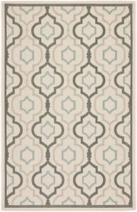 Safavieh Courtyard Cy7938-79A18 Beige / Dark Beige Geometric Area Rug