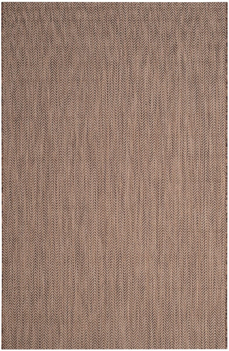 Safavieh Courtyard Cy8022-36321 Brown / Beige Solid Color Area Rug