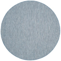 Safavieh Courtyard Cy8022-36821 Navy / Grey Solid Color Area Rug