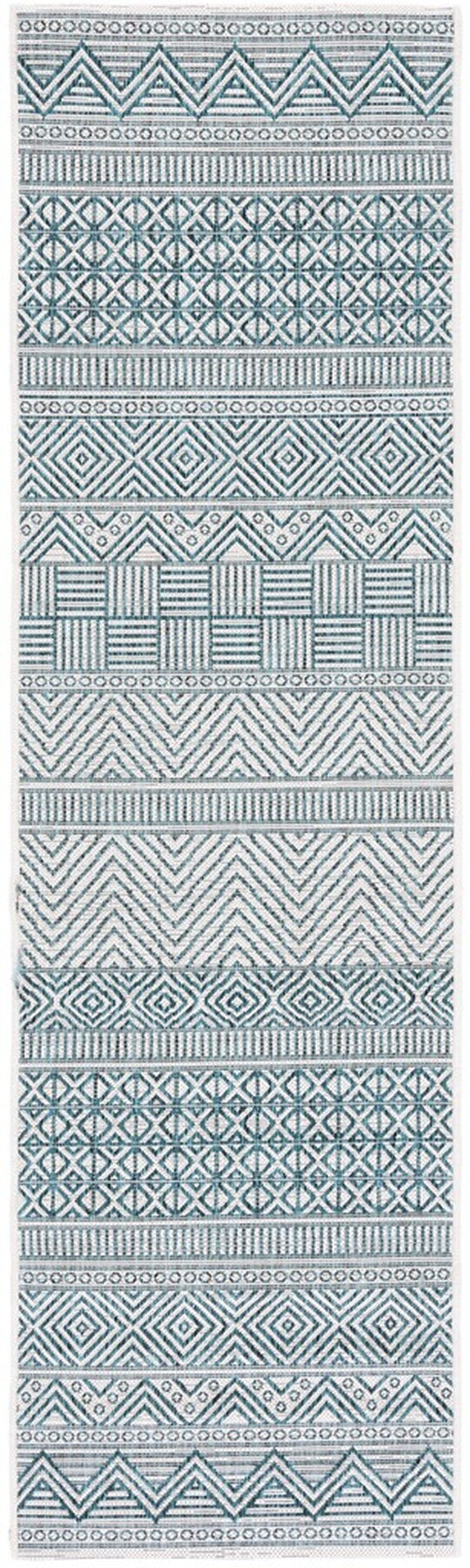 Safavieh Courtyard Cy8196-53512 Ivory/Turquoise Area Rug