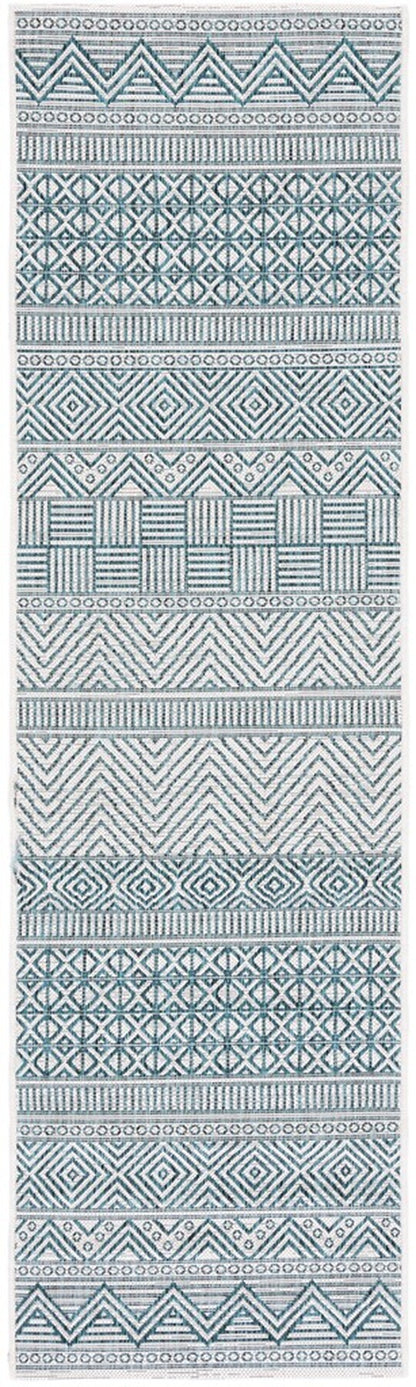 Safavieh Courtyard Cy8196-53512 Ivory/Turquoise Area Rug