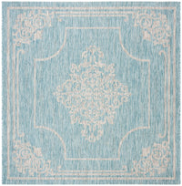 Safavieh Courtyard Cy8212-37121 Aqua / Grey Area Rug