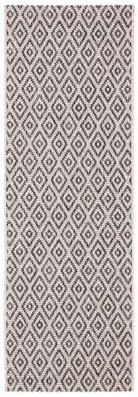 Safavieh Courtyard Cy8218-36612 Beige / Black Geometric Area Rug