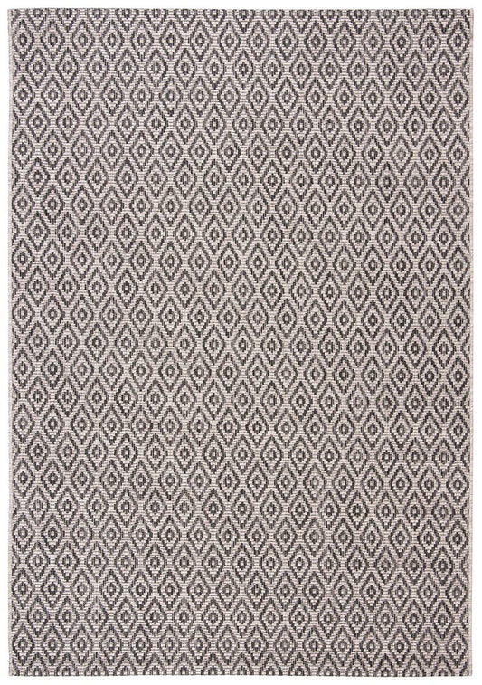 Safavieh Courtyard Cy8218-36612 Beige / Black Geometric Area Rug