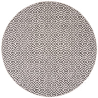 Safavieh Courtyard Cy8218-36612 Beige / Black Geometric Area Rug