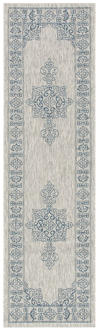 Safavieh Courtyard Cy8232-36812 Grey/Navy Area Rug