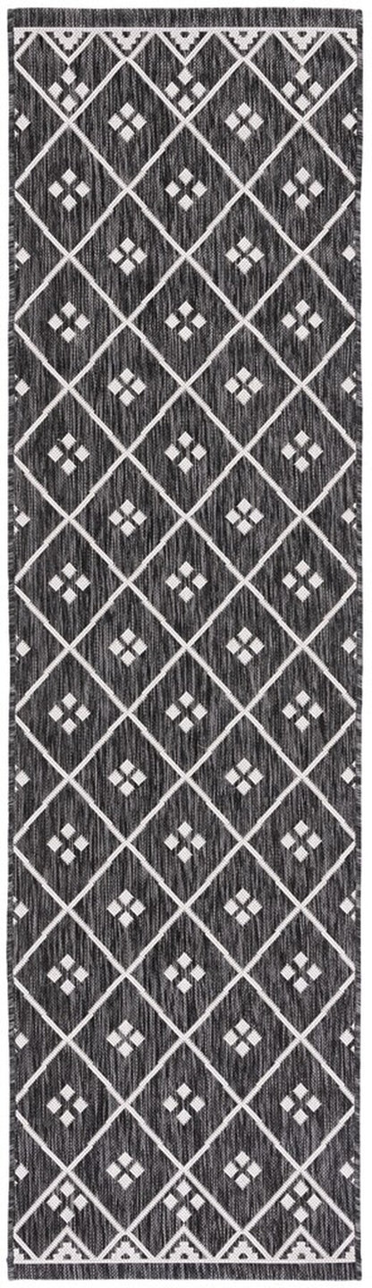 Safavieh Courtyard Cy8303-537 Black/Ivory Area Rug