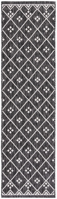 Safavieh Courtyard Cy8303-537 Black/Ivory Area Rug