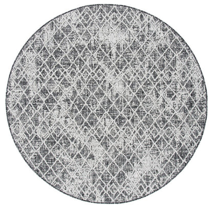 Safavieh Courtyard Cy8380-37621 Black/Grey Area Rug