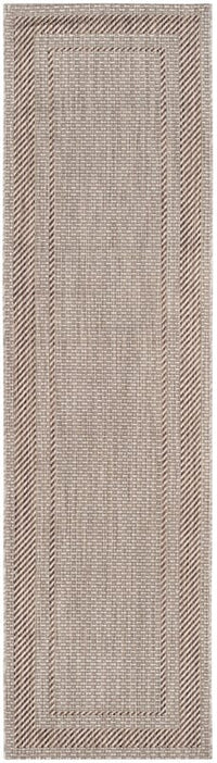 Safavieh Courtyard Cy8477-36312 Beige / Brown Bordered Area Rug