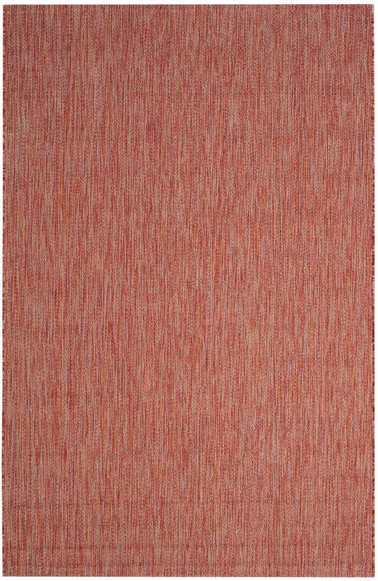 Safavieh Courtyard Cy8520-36522 Red / Red Solid Color Area Rug