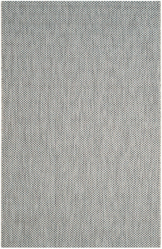 Safavieh Courtyard Cy8521-36812 Grey / Navy Solid Color Area Rug