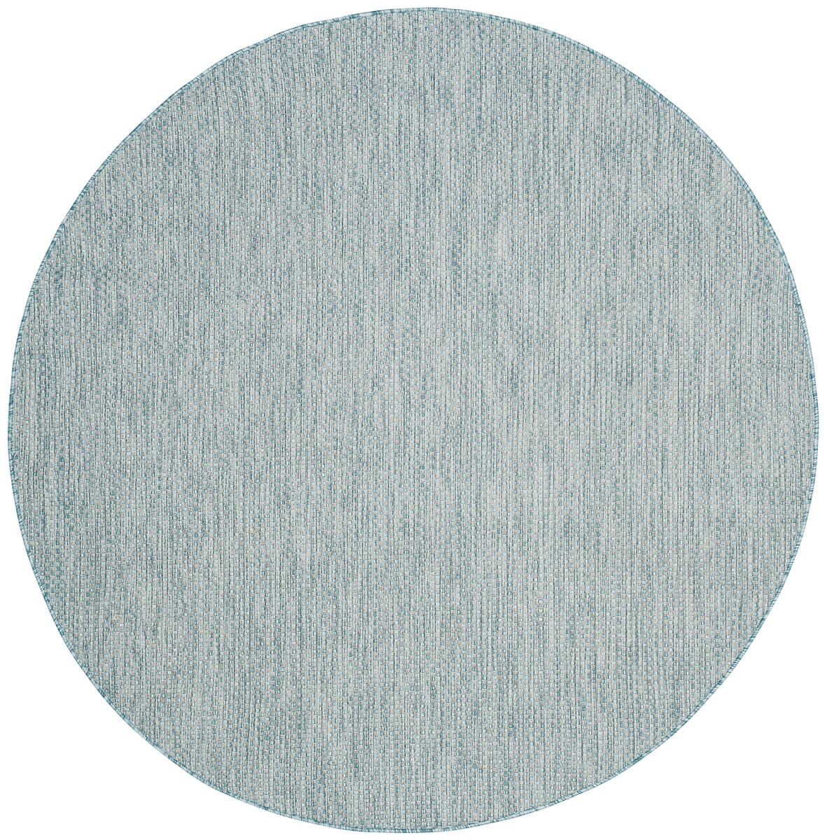 Safavieh Courtyard Cy8521-37121 Aqua / Grey Solid Color Area Rug