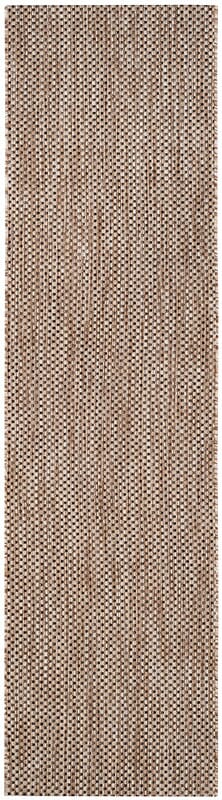 Safavieh Courtyard Cy8521-37312 Natural / Black Solid Color Area Rug