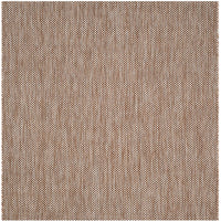 Safavieh Courtyard Cy8521-37312 Natural / Black Solid Color Area Rug