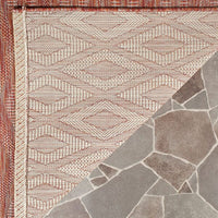 Safavieh Courtyard Cy8522-36522 Red / Red Area Rug