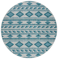 Safavieh Courtyard Cy8529-37212 Grey/Teal Area Rug