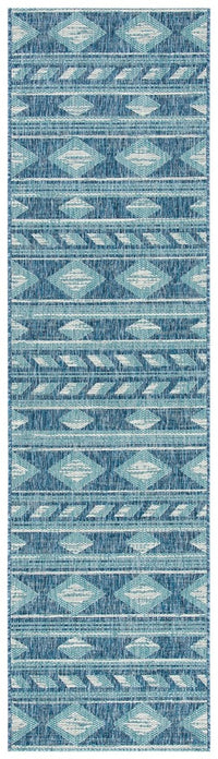 Safavieh Courtyard Cy8529-39421 Navy/Aqua Area Rug