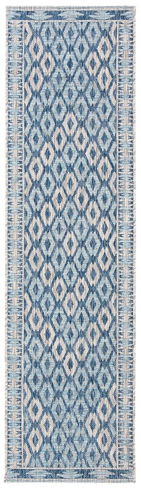 Safavieh Courtyard Cy8531-36821 Navy / Grey Geometric Area Rug