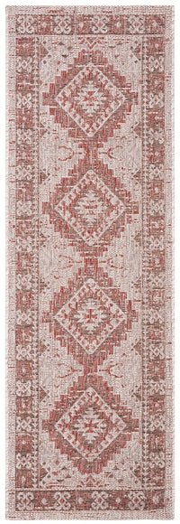 Safavieh Courtyard Cy8546-36512 Beige / Red Southwestern Area Rug