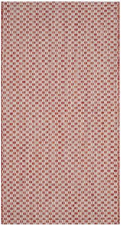 Safavieh Courtyard Cy8653-36521 Rust / Light Grey Area Rug