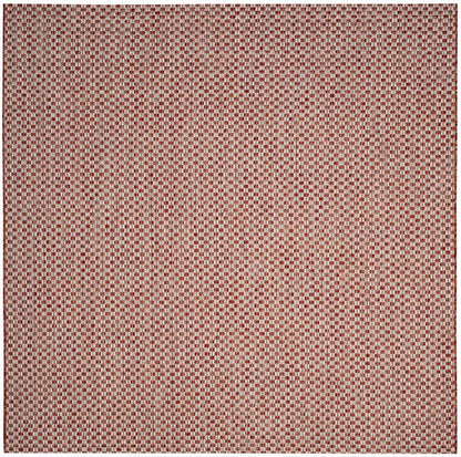 Safavieh Courtyard Cy8653-36521 Rust / Light Grey Area Rug