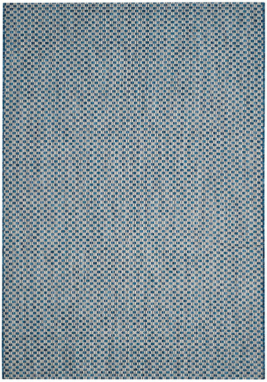 Safavieh Courtyard Cy8653-36821 Blue / Light Grey Area Rug