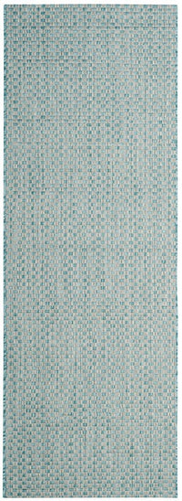 Safavieh Courtyard Cy8653-37121 Light Blue / Light Grey Area Rug