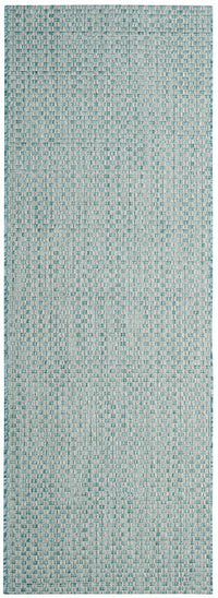 Safavieh Courtyard Cy8653-37121 Light Blue / Light Grey Area Rug