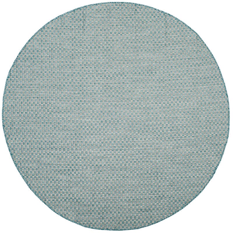 Safavieh Courtyard Cy8653-37121 Light Blue / Light Grey Area Rug