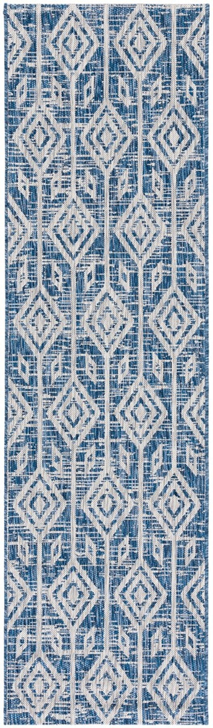 Safavieh Courtyard Cy8662-36821 Navy/Grey Area Rug