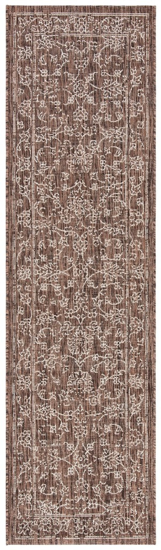 Safavieh Courtyard Cy8680-36321 Brown/Ivory Area Rug