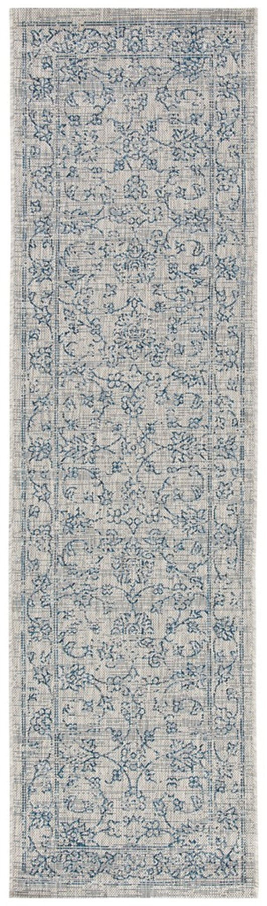 Safavieh Courtyard Cy8680-36812 Grey/Navy Area Rug