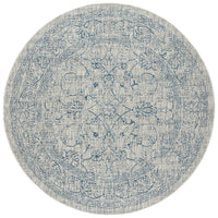 Safavieh Courtyard Cy8680-36812 Grey/Navy Area Rug