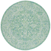 Safavieh Courtyard Cy8680-55721 Green/Ivory Area Rug