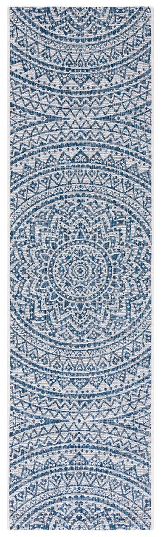 Safavieh Courtyard Cy8734-53412 Ivory/Navy Area Rug