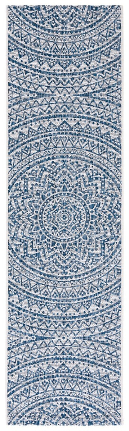 Safavieh Courtyard Cy8734-53412 Ivory/Navy Area Rug