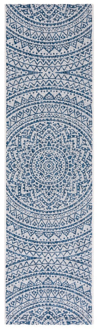 Safavieh Courtyard Cy8734-53412 Ivory/Navy Area Rug