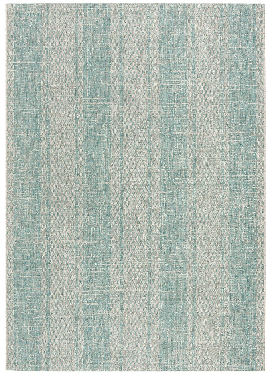 Safavieh Courtyard Cy8736-37112 Light Grey / Aqua Area Rug