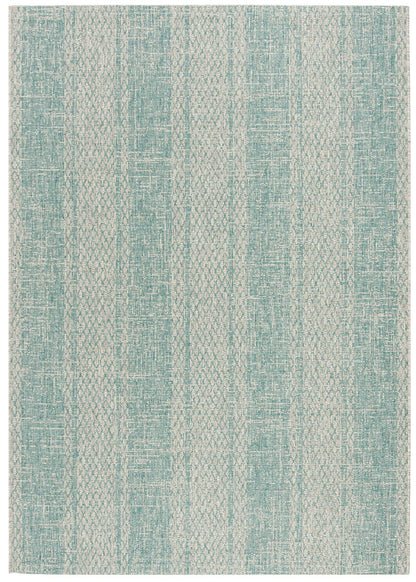 Safavieh Courtyard Cy8736-37112 Light Grey / Aqua Area Rug