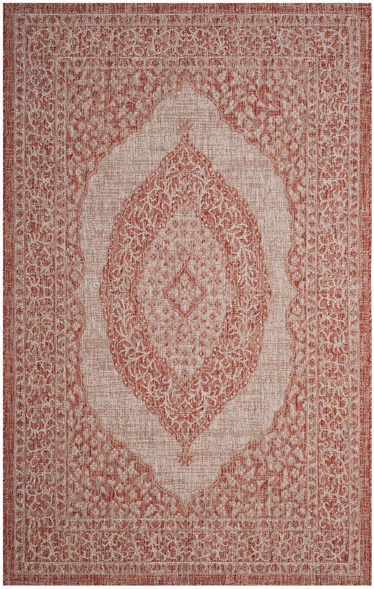 Safavieh Courtyard Cy8751-36512 Light Beige / Terracotta Area Rug