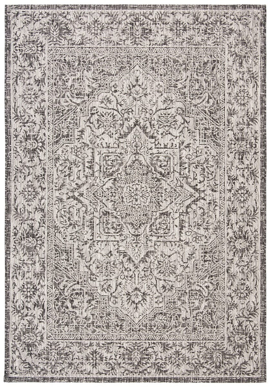 Safavieh Courtyard Cy8763-376 Slate / Grey Area Rug